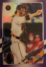 2021 Topps Chrome NPB #106 Seiji Kobayashi Purple Refractor