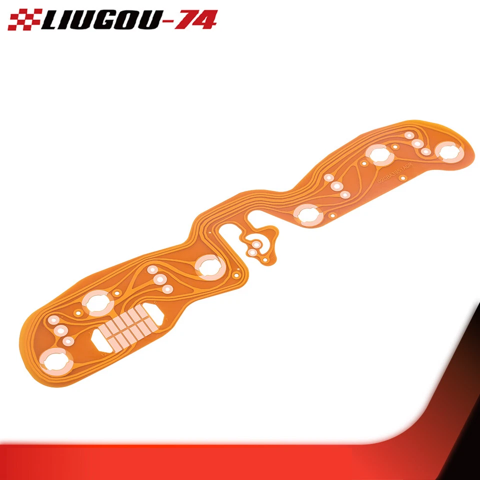 Placa de circuito impreso con medidores Jeep Wrangler 1987 1988 1989 1990 1991 nueva Foto 3 de 4