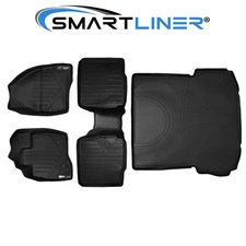 SMARTLINER Custom Fit Floor Mats Cargo Trunk Liner OEM 2015-2016 Ford Explorer
