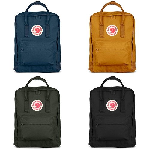 Fjallraven Zaino - Originale Fjallraven Kanken Zaino - Nero, Navy, Ghianda  | eBay