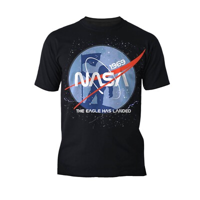 NASA Mondlandung Astronaut Kosmos Nerd Geek Wissenschaft Weltraum Offiziell Herren T-Shirt