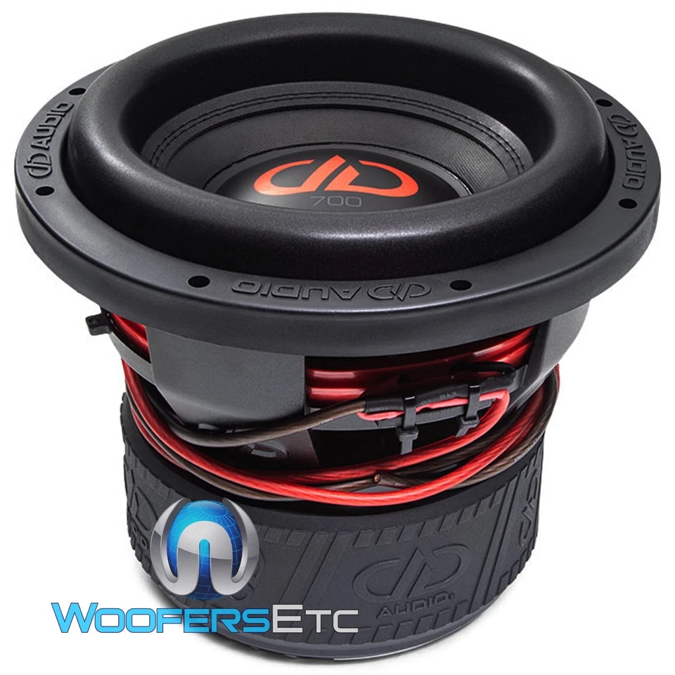 SUBWOOFER DD AUDIO 710F-D2 10" 4500W DOBLE 2 OHMIOS COCHE SUBWOOFER ALTAVOZ BAJO NUEVO Foto 2 de 4