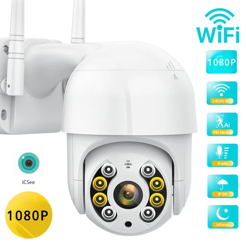 4K/1080P PTZ IP Camera Outdoor 2MP WiFi Camera Home Security CCTV Camera iCSee - Picture 8 of 8