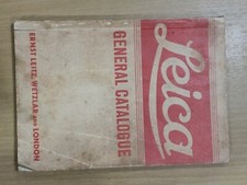 Leica catalogue Leitz London 1936