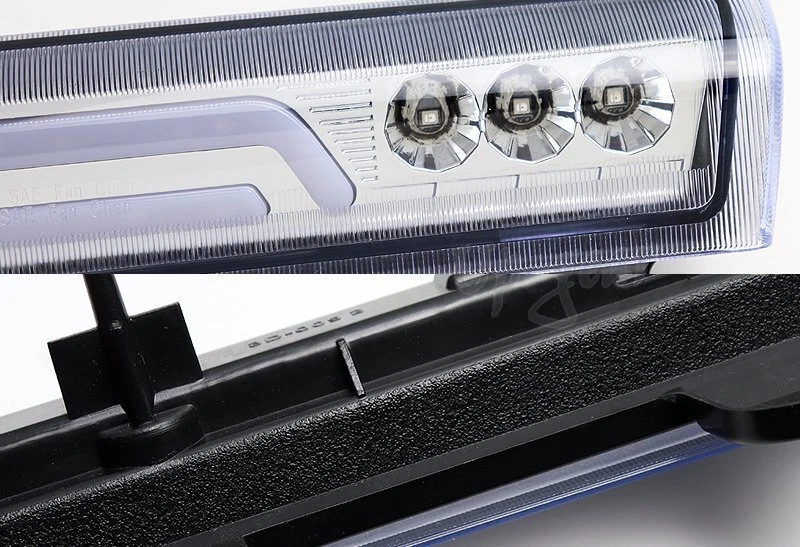 Lámpara de tercera luz de freno LED cromada para GMC Yukon XL 1500 2500 2000-2006 Foto 2 de 4