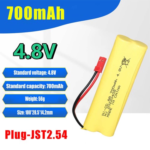 4.8V 700mAh Ni-Cd AA Akku Pack Wiederaufladbar Für Auto Fernsteuerung ,Roboter - Bild 24 von 29