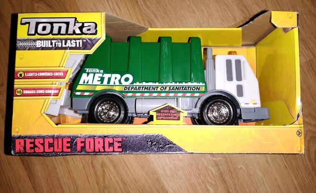 tonka rescue force garbage truck