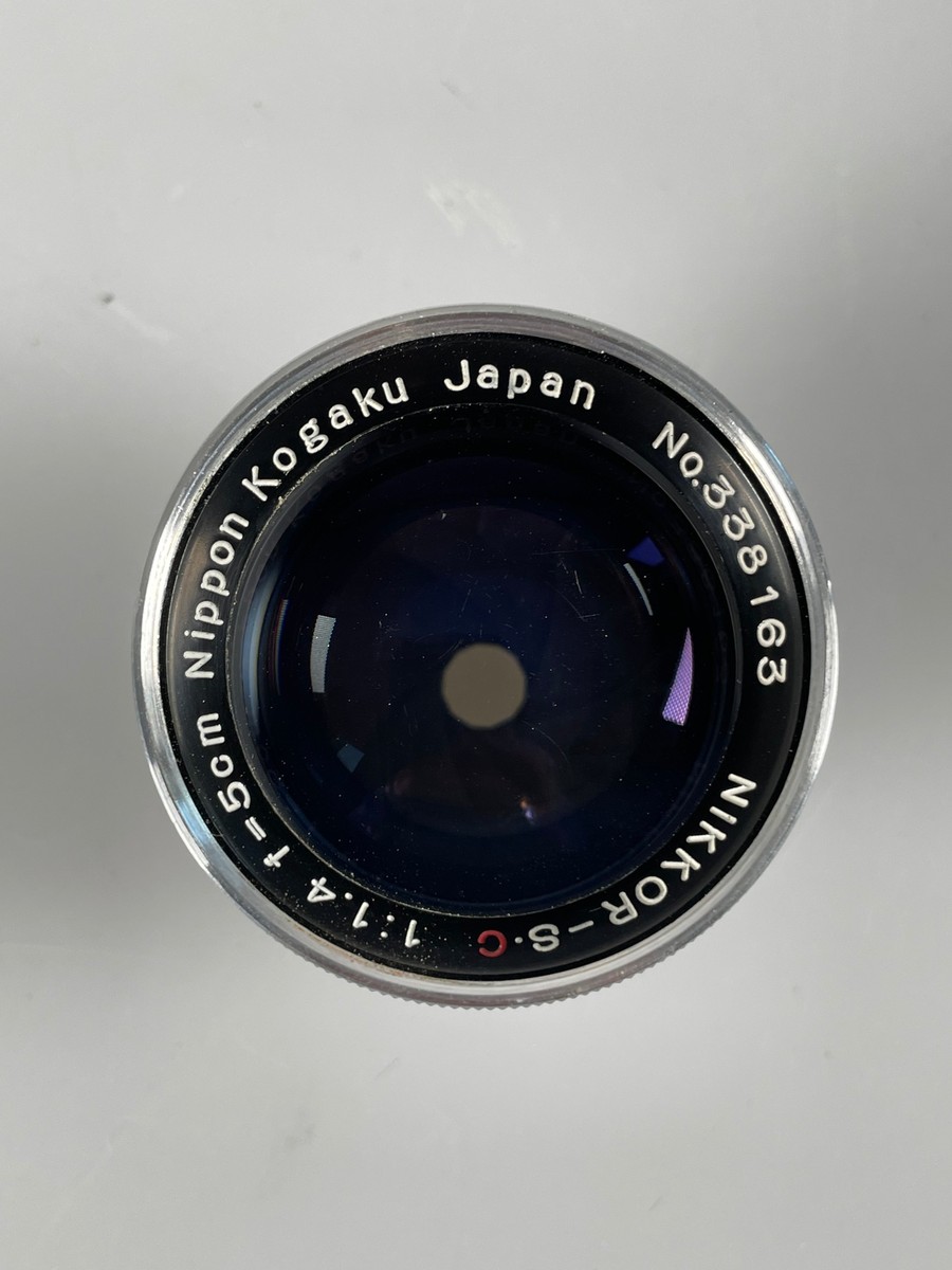 ニコン NIKKOR-S・C 5cm F1.4 L39マウント Nikon Nikkor-S.C 5cm F1.4 Leica Thread Mount M39 Normal Lens