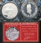 STL Mint 1 Troy Oz .999 Silver Art Round Coin Spicy 5 Alarm Fire W/ COA LTD 500