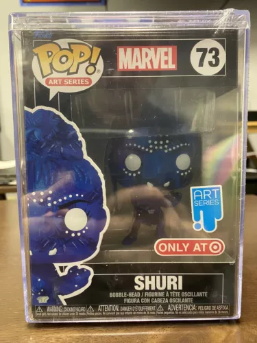 Shuri 73 Target Exclusive Funko POP! Marvel Black Panther FREE HARD PROTECTOR