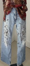 Levi’s 505 Made In USA Levi’s Paint Splatter Distressed 34x30