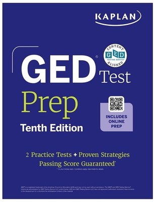 GED Test Prep, Tenth Edition (2026): Includes a Diagnostic Pretest, 2 Full Lengt