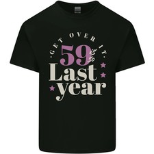 Divertida camiseta de algodón ligero para hombre 60 cumpleaños 59 is So Last Year