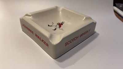 Johnnie Walker Whisky Aschenbecher Keramik Whiskey Johnny
