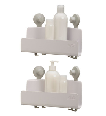 EasyStore 2-piece Corner Shower Caddy Set
