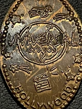 Universal Studios Hollywood Cu Elongated Penny #111229