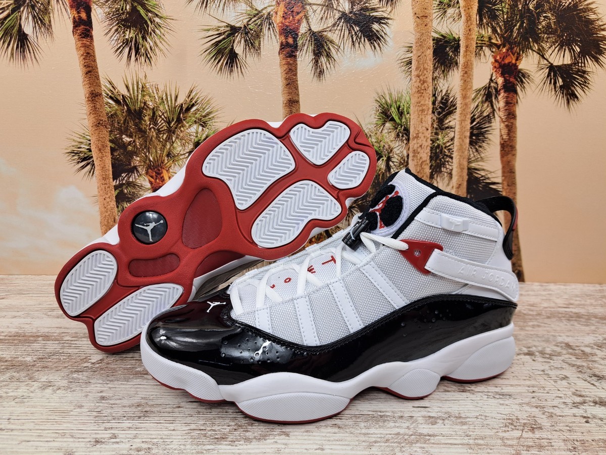 Air Jordan 6 Rings Concord Chicago Patent Leather 322992-164 Men's
