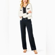 Lilly Pulitzer Lyndie Lightwieght Pant - Onyx NWOT Size 8