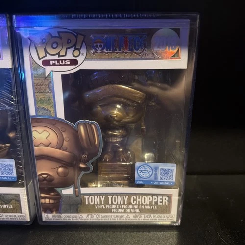 FUNKO- One Piece Pop! Plus Chopper Statue (Bronze) Protector - SEALED