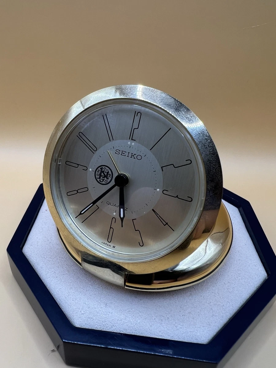 Seiko Gold Alarm Clocks & Clock Radios for sale | eBay