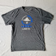 LRG Lifted Research Group "Cycle Logo" Short Sleeve Black Static T-Shirt XL