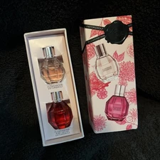 Viktor & Rolf Flowerbomb & Ruby Orchid EDP Perfume Mini  2x .24fl oz 