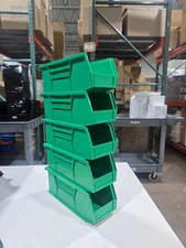 Green Storage Bins (5 Pack)