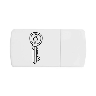 Pillendose ''Club Key'' mit Tablettensplitter (PI00029279)