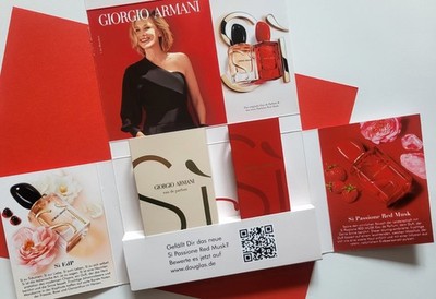  ️ GIORGIO ARMANI   SI + SI PASSIONE RED MUSK   EdP/ NEU  