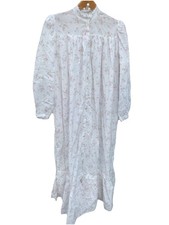 Eileen West Queen Anne s Lace Heirloom Dream Nightgown USA Cotton Cottage Small