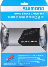 Shimano Dura-Ace BC-9000 Gray Polymer Coated Brake Cable Set Road Bike