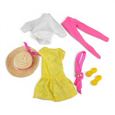 Jem and the Holograms Let's Rock This Town Outfit komplett Vintage Flip Side sehr guter Zustand