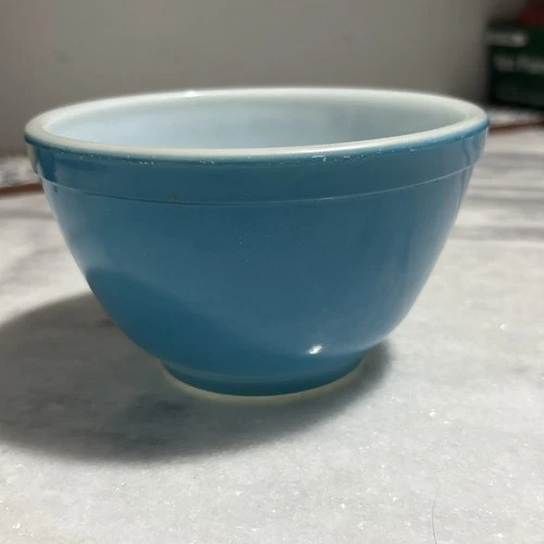 Vintage PYREX Blue - 1.5 Pint Mixing Bowl Made in USA