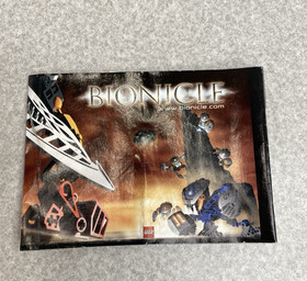 Lego Bionicle 8578 Gahlok Kal Complete Canister Instructions Booklet Krana