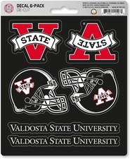 Valdosta State University Blazers 6-Piece Decal Sticker Set, 5x6 Inch Sheet,...