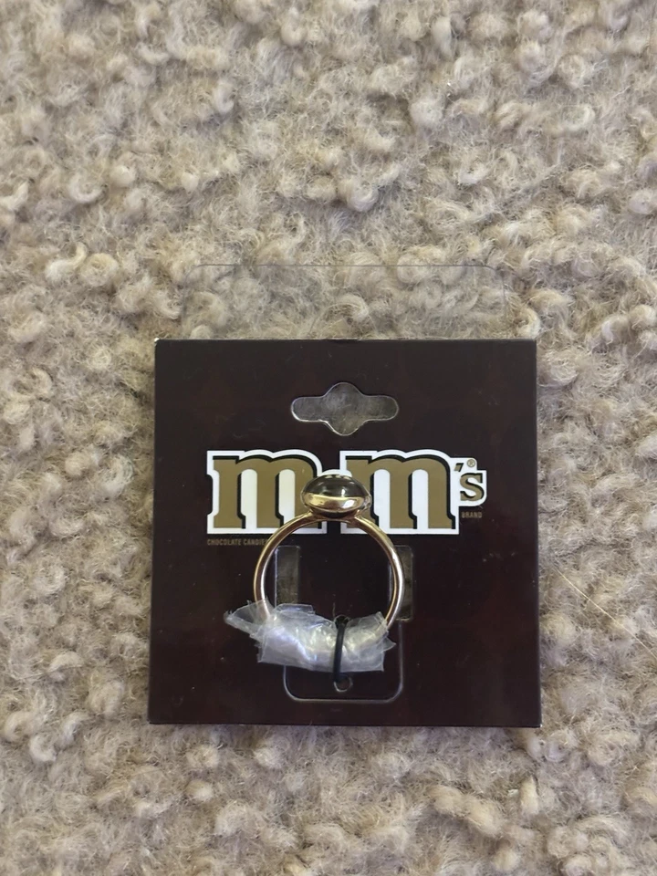 Anillos M&M Marrón Con Tono Dorado Nuevos Joyería Monet Foto 4 de 4