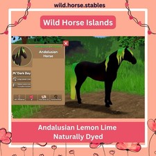 Wild Horse Islands - Andalusian Lemon Lime Naturally Dyed