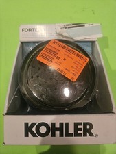 KOHLER Forte 1-Spray 5.5" Single Wall Mount Fixed Shower Head Matte Black