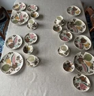Red Wing Pottery Tampico Pattern Four -  6 piece place settings.  Beautiful MCM!
