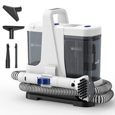 Lubluelu V9 pulitore tappezzeria funzione vapore funzione riscaldamento pulitore tappeti bianco/blu