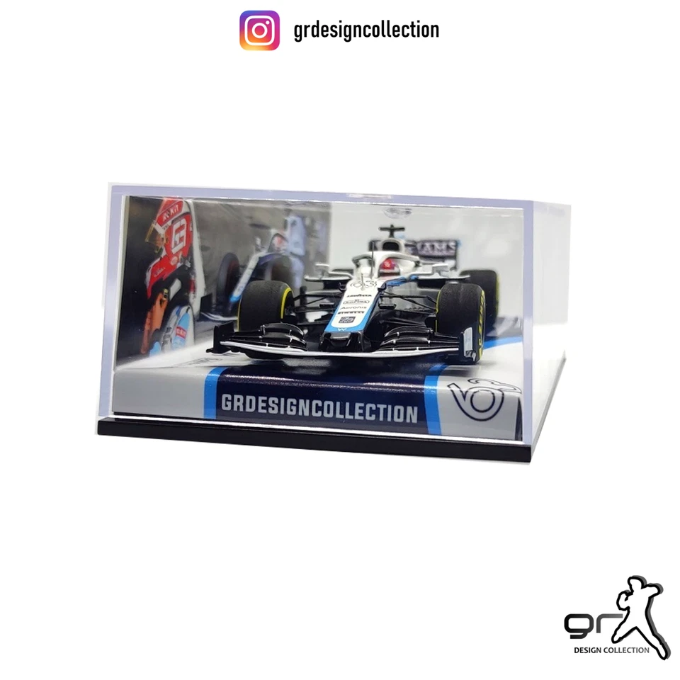 George Russell - Williams FW43 - F1 Hungarian GP 2020 / Minichamps / 1:43 - Immagine 4 di 4