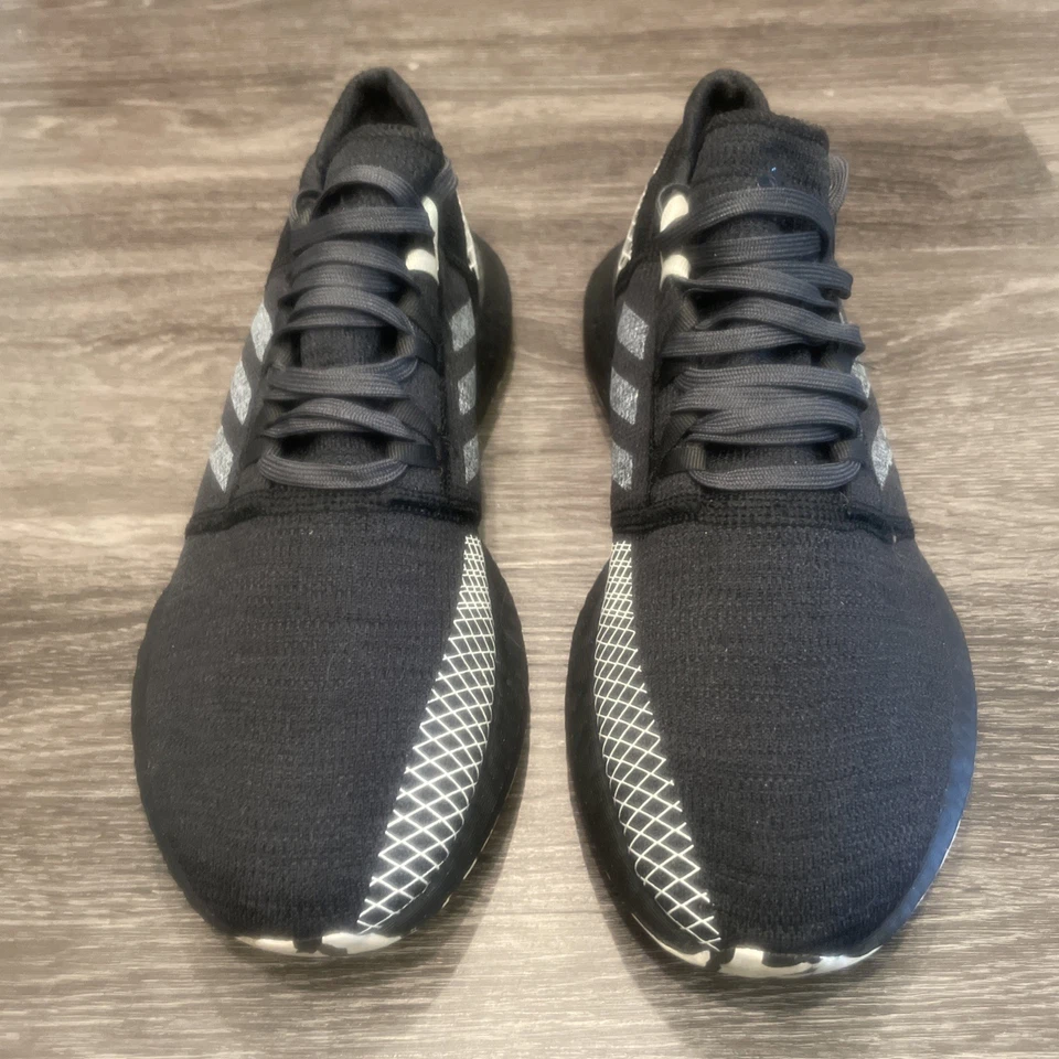 Adidas Pureboost Go Talla 10.5 Negro Zapatos para Correr Tenis para Hombres Foto 2 de 4