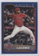 2024 Topps Series 2 Retail Royal Blue Kelvin Caceres #680 r1p