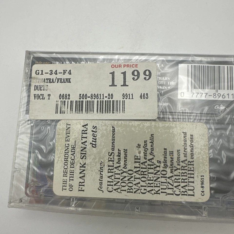 Frank Sinatra: Duets - Cassette - Capitol Records New Sealed - Image 3 of 4
