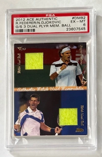 Tennis Ace Authentic Original Rookie Sports Trading Cards