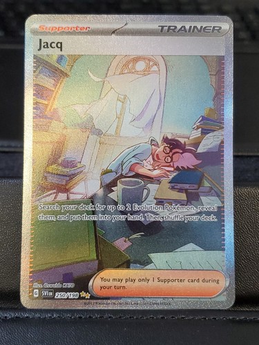 Jacq 250/198 SV01: Scarlet & Violet Base Set Holo SVI EN Pokemon EXCELLENT 