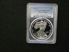 1993-P  PROOF AMERICAN SILVER EAGLE - PCGS PR70DCAM (Blue Label)