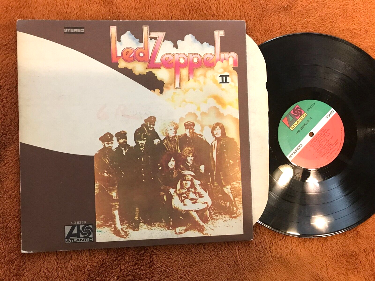 Led Zeppelin II SD-8236 1841 Broadway '69 LP MO rare monarch press