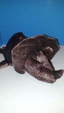 Russ Berrie Tyrone Triceratops Beanbag Plush 15" Dinosaur Dino Stuffed Animal