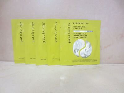 PATCHOLOGY FLASHPATCH ILLUMINATING EYE GELS LOT OF 5
